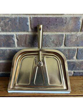 VTG Retro Copper Dustpan Dust Range Kleen Metal